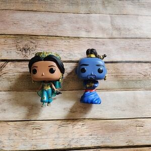 Disney Aladdin Genie & Jasmine Funko Pop!
